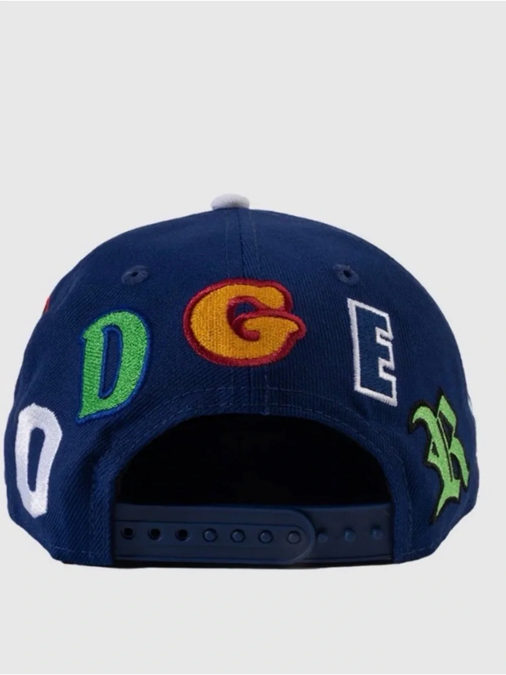 New Era Men’s Navy Blue Snapback Dodgers Hat